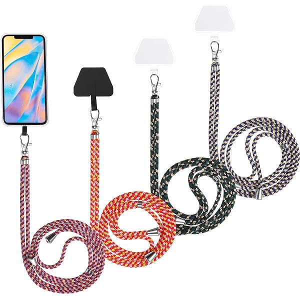 Patch De Fixation Pour Sangle De Téléphone - Ultra Fin, En Acier, Anti-perte - 14