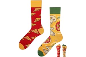 TODO COLOURS Calzini fantasia - Forest Animals - Calze divertenti - foresta, animali, foglie, alberi, volpe