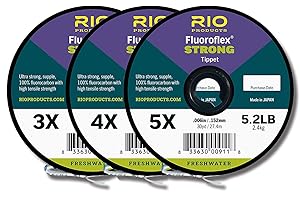 RIO Products Fluoroflex Strong Fluorocarbon Tippet 3 Pack 30 Meters
