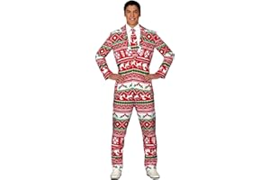 GUIRMA, S.A. GUIRMA Navidad Hombre Completo Traje navideño con Corbata