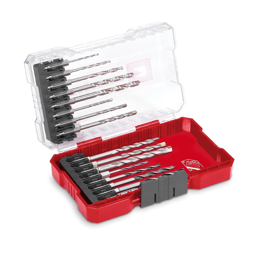Einhell Orijinal M-CASE 16 Parça Matkap Ucu Set 49108953 | ahşap matkap uçları | duvar matkap uçları | metal matkap uçları | E 6.3 şaft | saklama kutusu dahil