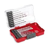 Orijinal Einhell Accessory M-CASE Ahşap, Metal ve Beton Delici u&ccedil; seti 16 par&ccedil;a (E 6.3 saplı metal matkap u&ccedil;ları, saklama kut