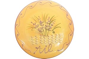 GRENADINE BOUTIQUE - Gratte Ail Provençal en Céramique - Ail Jaune