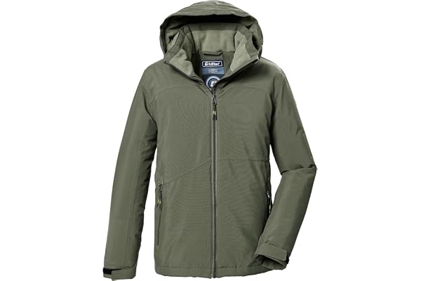 killtec pojkar Kow 369 Bys Jcke Funktionell jacka/utomhus jcake med huva