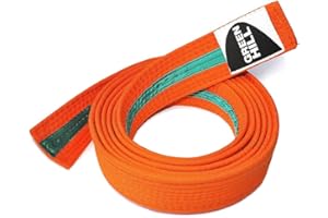 GREEN HILL Cintura Judo Bicolore Belt Karate Martial Arts Intermedia