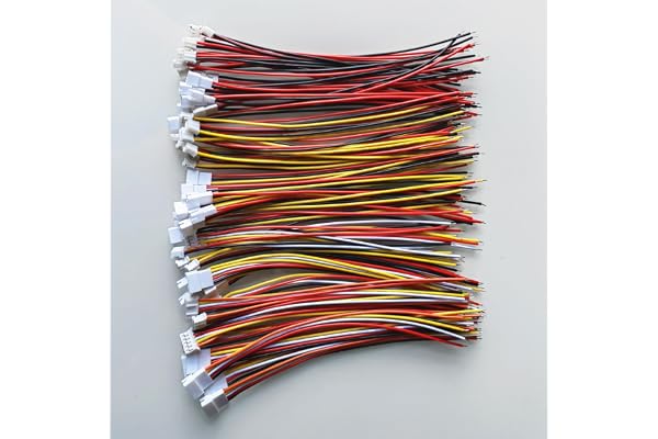 GTIWUNG 30 par 24AWG JST PH2.0 2/3/4/5 stift hane och hona kontaktkabel med 15 cm kabel, JST PH 2,0 mm 2/3/4/5 stift kontaktadapter
