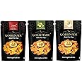 Gourmade Soulful Snacking Pita Chips Snacking Combo, 375g | Chipotle, Roasted Garlic, Olive & Herbs (125gms ecah - Pack of 3) | Baked Chips,Bar Party Snacks,Dip & Starter Chips | Nachos & Tortillas