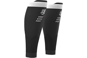 ‎COMPRESSPORT COMPRESSPORT - Kompressions-Wadenbandage – R2V2 – Muskelschutz, Leistung und Erholung für Sport – Ultraleicht und Antistatig – Laufen, Radfahren, Trail und Triathlon