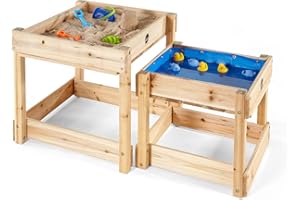 Plum Products Ltd - Tavoli in Legno con Vasca per Sabbia e Acqua