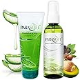 Parasoft Emollient Lotion and Refreshing & Energizing Shower Gel Combo for Dry to Sensitive Skin with Goodness of Aloe vera for Intense moisturization & Nourishment For Men & Women