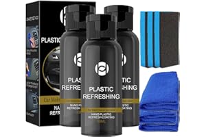 JUSGTPS Plastic Revitalizing Coating Agent, 2023 New Nano Plastic Refreshing Coating, Plastic Parts Refurbish Agent for Car, Automotive Interior Cleaning Agent,Car Restorer Cream Quick Restorer