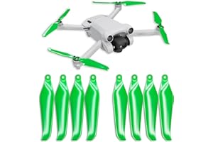 ‎MASTER AIRSCREW Master Airscrew Śmigła Stealth kompatybilne z DJI Mini 3 Pro & Mini 4 Pro - Zielone, 4 śmigła w zestawie