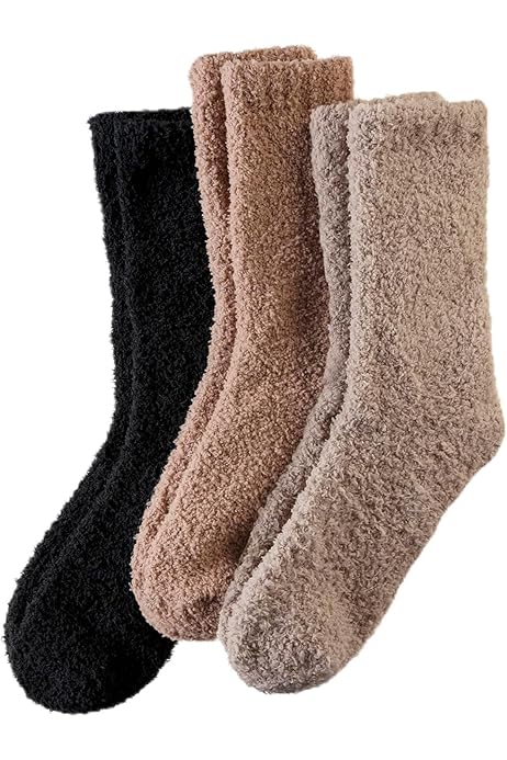 6 Paia Calzini Zampe Di Gatto | Calze Morbide Invernali Da Casa Per Donna - Taglia 36-42