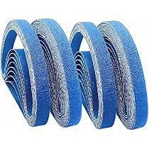 Nastri Abrasivi 75 X 510 Mm (15 Pezzi), 3 X 80/120/150/240/400 Grana - Foto 11