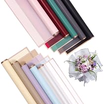 Carta Floreale Coreana In Tessuto Non Tessuto – 160 Fogli Impermeabili 29x29 Cm, 4 Colori, Per Bouquet E Regali