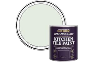 Rust-Oleum Green water resistant Kitchen Tile Paint in Matt Finish - Sage Mist 750ml