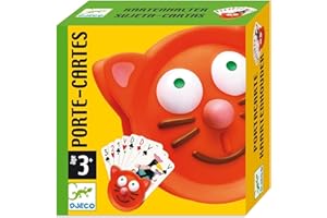 Djeco 144-016 - Portacartas, diseño gato