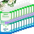 Rness Moisture Absorber Hanging Bag, Hanging Closet Dehumidifier Packages, Moisture Removers, Jasmine, 10x Set