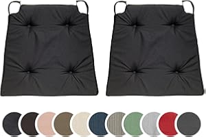 ‎SLEEPLING Sleepling 190187-P Basic 10 comfy chair cushions / seat cushion pads for indoor and outdoor use.