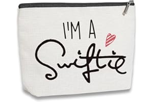 LANG HORN Makeup Bags Gifts, Small Make up Bags Music Lover Gift for Women, Cosmetic Bags, Suitable for Travel, Birthday, Friend, Teacher, Graduation, College Gift, Daily Use Cosmetic Bag Pouch