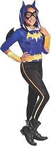 Rubie S Offizielle Batgirl Madchen Kostum Dc Comic Book Day Week Superhero Kinderkostum 8 10 Jahre Amazon De Spielzeug