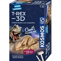 Kosmos Kit Scavo Dinosauro – Scava E Assembla Scheletro Di Pterosauro, Ossa Luminescenti, Con Martello E Scalpello, Per Bambini 7-9 Anni - 5
