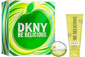 DKNY Be Delicious Set Regalo da Donna - Eau de Parfum 30ml, Lozione Corporale 100ml - Fragranza Floreale Fruttata, Persistente, Donna Karan New York