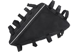 BESPORTBLE Electric Mountain Bike Triangle Storage Bag Waterproof Bicycle Frame Bag for E Bike Battery Case Durable Oxford Cloth Triangle for Easy Installation and Secure Storage