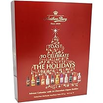 Anthon Berg - Chocolate Liqueurs - Advent Calendar with Famous Liqueur Brands - 24 bottles 375g - With a Delicious Liquid Filling : Amazon.co.uk: Grocery anthon-berg-chocolate-liqueurs-advent-calendar-with-famous-liqueur-brands-24-bottles-375g-with-a-delicious-liquid-filling-amazon-co-uk-grocery
