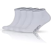 GoWith 4&rsquo;l&uuml;-8'li Siyah Beyaz Renkli Pamuk Erkek Patik &Ccedil;orap - Bilek Boy Kısa Spor Koşu Y&uuml;r&uuml;y&uuml;ş &Ccedil;orabı 3115-3116-3117
