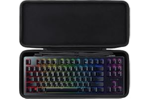co2CREA Dur Étui de Voyage Rigide Housse Cas pour Razer Huntsman Tournament Edition TKL Mechanical Gaming Keyboard(boîte Seule,Case Only