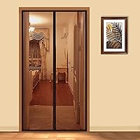 LifeKrafts Polyester Magnetic Mosquito Net for Door | Mosquito Curtain for All Door Types & Sizes | Auto-Closing Insect…