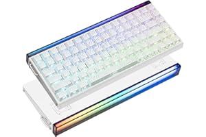 ‎EPOMAKER EPOMAKER Aula Hero84 HE przewodowa klawiatura z efektem Halla z podświetleniem RGB, regulowane uruchamianie 0,01 mm, odpytywanie 8 kHz, opóźnienie 0,125 ms, klawisz zatrzaskowy, SOCD, magnetyczna