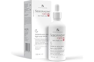 ‎SEBORADIN Seboradin Serum Haarserum Gegen Haarausfall Nacht Serum Haarverlust Haarwachstum Serum Für Frauen Männer Vitamine Natürliche Extrakte Haar Kopfhaut Pflege Haarwuchsmittel Haarpflege 100 ml Forte