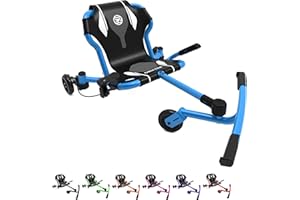 EzyRoller Drifter X Trike Fun Fahrzeug Funfahrzeug Dreirad Kinderfahrzeug | 6-14+ Jahre (blau)