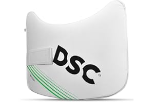 DSC Intense Attitude Cricket Chest Guard | White | Lightweight | Chest Protector