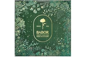 BABOR Adventskalender, 24-Tage-Intensiv-Ampullen-Kur, Feuchtigkeit, Regeneration und Anti-Aging, Beauty-Set, Kosmetik-Kalender, 24 x 2 ml