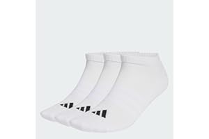 adidas unisex - vuxen Cushioned Essentials Low Cut Socks 3 Pair Pack Strumpor