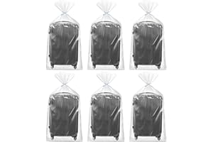 taonganui 6 Stück 120x140cm Aufbewahrungsbeutel Groß Durchsichtige Plastiktüten Groß, Wiederverwendbare Umzugstaschen Große Aufbewahrungsbeutel, Aufbewahrungstaschen für Staubdicht, Gepäck, Kleidung