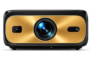 PIXPAQ Gold RAY Master | 3450 ANSI | HDMI 2.1 | Android 13 Projector | 3450 ANSI | Vision X | Native 1080p | 4K Support | HDMI 2.1 | MTK 9660 | Android 13 | BT Remote 4K Playback on YouTube, Prime