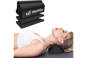 WANYIDA Neck Stretcher Chiropractic Pillows for Neck Pain Relief, Cervical Traction Device for Cervical Spine Alignment, Neck and Shoulder Relaxer, Cervical Orthotic Traction Block