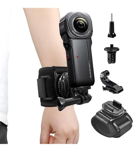 Sangle Poignet Caméra Sport - Support Fixe Vélo GoPro Hero 12/11/10 Universel