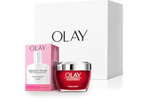 Olay Regenerist Anti-Età Set Regalo: Crema Giorno Regenerist 50ml + Beauty Fluid 100 ml, con Niacinamide