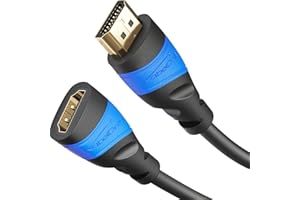KabelDirekt – Cavo di prolunga HDMI con speciale schermatura A.I.S. – 5 m (4K@60Hz per un Ultra HD mozzafiato, estensore HDMI per PS5/XBO, ARC, Highspeed con Ethernet)