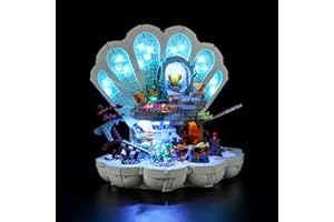 LIGHTAILING Light For Lego- 43225 The Little-Mermaid Royal Clamshell - Led Lighting Kit Compatible With Lego Building Blocks Model - NOT Included The Model Set
