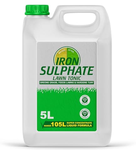 5KG IRON SULPHATE LAWN TONIC FOOD FERTILISER Dilutes To 1,000-5,000