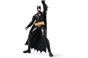 DC Comics, Action Figure Batman in Versione 85° Anniversario, il Cavaliere Oscuro, Personaggio Batman 30cm con 11 Punti di Articolazione, Giochi per Bambini e Bambine, 3+ anni