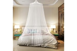 faburo Moustiquaire de Lit Grande pour Lit Bébé, Ciel de lit pour bébé, Grande Moustiquaire, Enfants, Garçons, Filles, lit d'enfant, lit de Fille oulit de Taille réelle (XL)