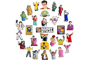 NOJGAC 30 PCS Shoe Decoration Charms, Shoe Charms for Harry for Croc Charms, Cute Durable Water Proof Shoe Decoration, Bracelet Wristband Accessories/Birthday/Party/Gifts for Teens/Cartoon Boys Girls