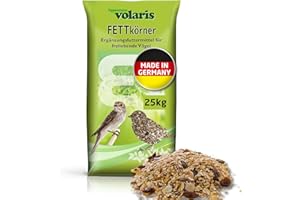 EGGERSMANN MEIN PFERDEFUTTER Eggersmann Volaris 25 kg di grani grassi, mangime per uccelli selvatici tutto l'anno, mangime per uccelli selvatici per tutto l'anno, mangime ricco di grassi per tutte le specie di uccelli